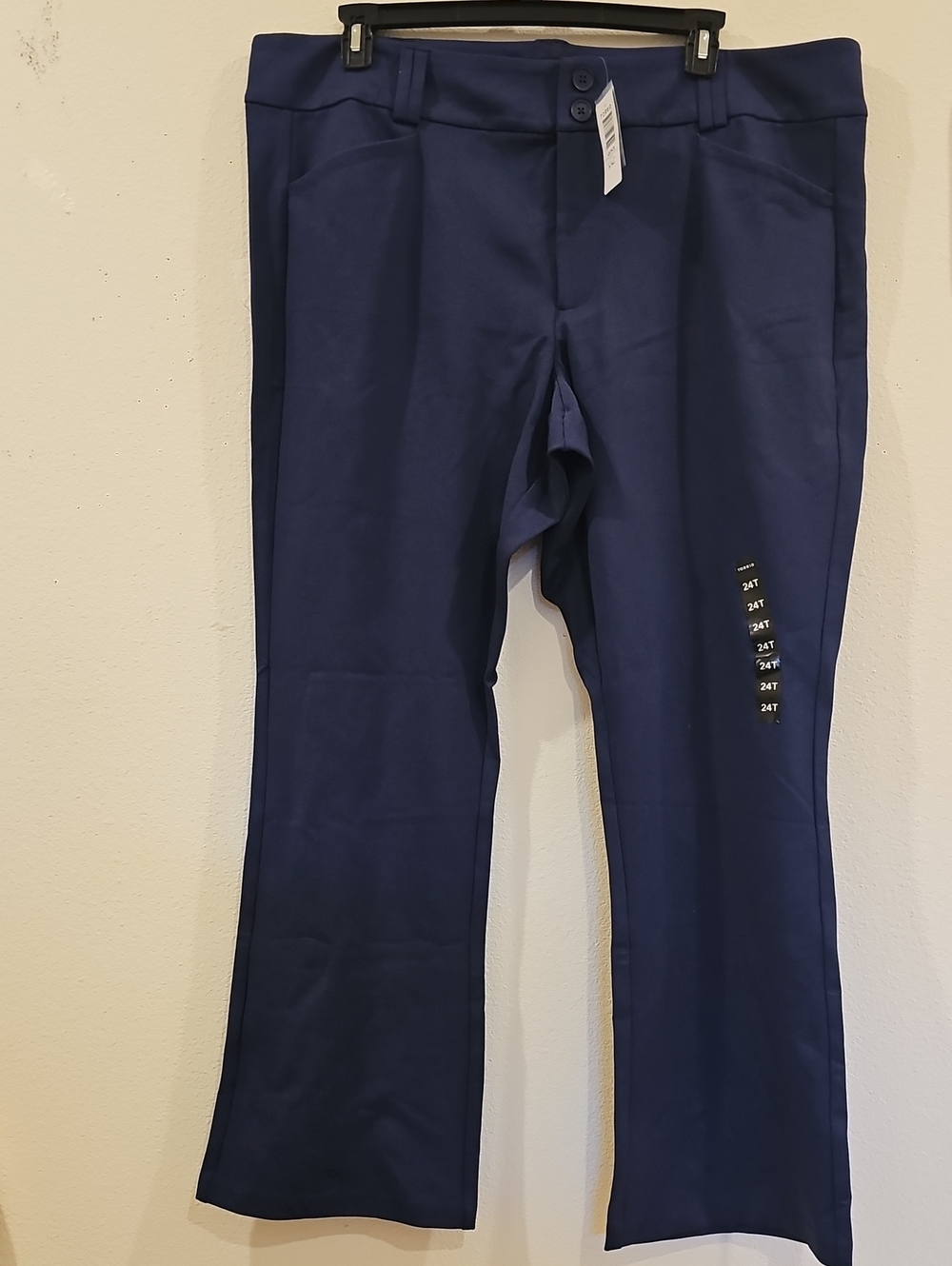 torrid Navy Blue Boot Cut Pants